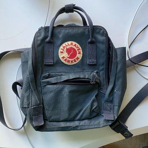 Authentic Fjallraven kanken mini navy EUC
